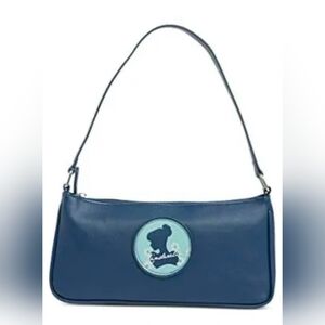 Dani Nicole Disney Cinderella Silhouette Blue Crossbody Bag NWT